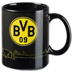 FAN SHOP SLOVAKIA Hrnček Borussia Dortmund, meniaca farba, 300ml