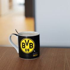 FAN SHOP SLOVAKIA Hrnček Borussia Dortmund, čierny, 300 ml