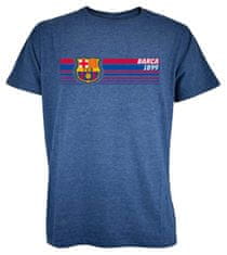 FAN SHOP SLOVAKIA Tričko FC Barcelona, modré, bavlna | L