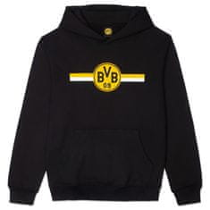 FAN SHOP SLOVAKIA Mikina Borussia Dortmund, čierna, kapucňa | L