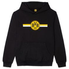 FAN SHOP SLOVAKIA Mikina Borussia Dortmund, čierna, kapucňa | M