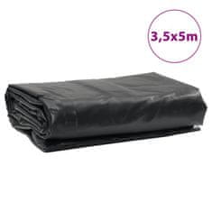 Vidaxl Celta antracitová 3,5x5 m 650 g/m²