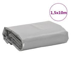 Vidaxl Celta, sivá 1,5x10 m 650 g/m²