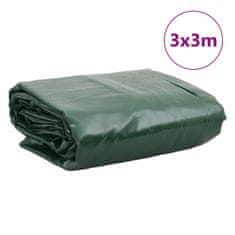 Vidaxl Celta, zelená 3x3 m 650 g/m²