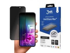 3MK Tuhé sklo s technológiou ochrany súkromia Apple iPhone 15 - 3mk HardGlass Max Privacy Black 