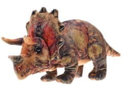 Triceratops plyšový 45 cm stojaci