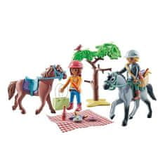 Playmobil 71470 Výlet na pláž s Amelií a Benem na koni