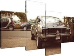 ZUTY Obrazy na stenu - Ford Mustang - 55laney69, 120x70 cm