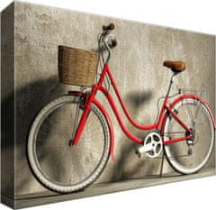 ZUTY Obrazy na stenu - Červený bicykel, 30x20 cm