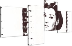 ZUTY Obrazy na stenu - Hepburn Audrey, 140x70 cm