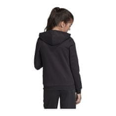 Adidas Mikina čierna 123 - 128 cm/XS Linear Hoodie