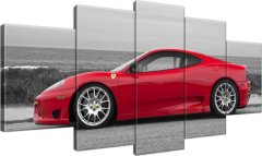 ZUTY Obrazy na stenu - Ferrari 360 CS- Axion23, 150x70 cm