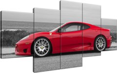 ZUTY Obrazy na stenu - Ferrari 360 CS- Axion23, 150x70 cm