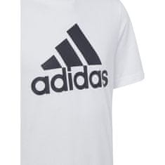 Adidas Tričko biela L Essentials Big Logo Cotton Tee Jr