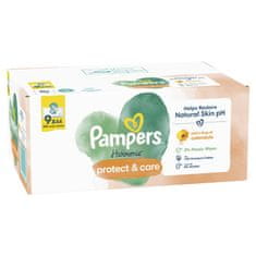 Pampers Harmónia Protect & Care čistiace obrúsky 9 x 44 ks