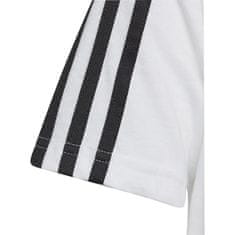 Adidas Tričko biela M Essentials 3-stripes Cotton Tee Jr