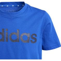 Adidas Tričko tmavomodrá S Essentials Linear Logo