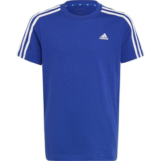 Adidas Tričko tmavomodrá Essentials 3-stripes