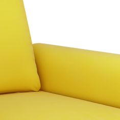 Petromila vidaXL 2-dielna sedacia súprava s vankúšmi žltá zamat