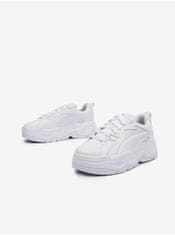 Puma Biele dámske tenisky s koženými detailmi Puma BLSTR Dresscode Wns 40 1/2