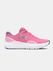 Under Armour Topánky UA GGS Surge 4 Print-PNK 35,5