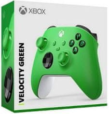 Microsoft Xbox Controller, Velocity Green (QAU-00091)