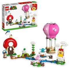 LEGO Super Mario 71419 Peach a let balónom - rozširujúca súprava