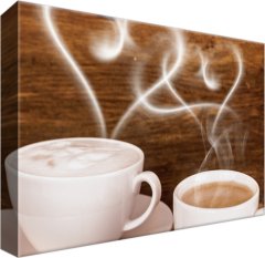 ZUTY Obrazy na stenu - Dva na kávu, 30x20 cm