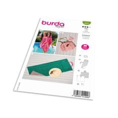 Burda Strih Burda 5807 - Plážové pončo, skladacia podložka, plážová taška, taštička