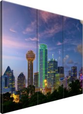 ZUTY Obrazy na stenu - Dallas City, 90x80 cm