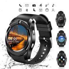 Verk  06326 Chytré hodinky SMART WATCH V8 čierna