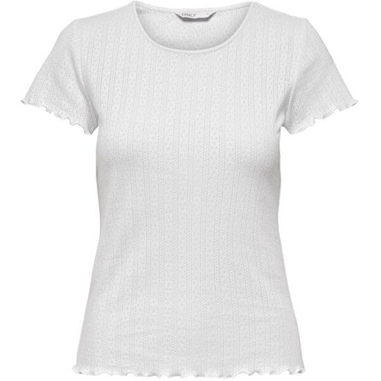 ONLY Dámske tričko ONLCARLOTTA Tight Fit 15256154 White