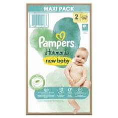 Pampers Harmonie Baby veľ. 2, 96 ks, 4kg-8kg