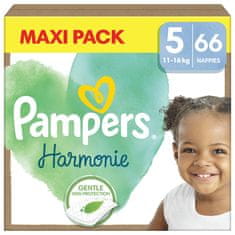 Pampers Harmonie Baby veľ. 5, 66 ks, 11kg-16kg