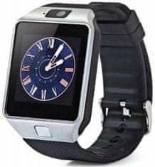 Verk  06325 Chytré hodinky SMART WATCH DZ09 čierno-strieborné