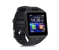 Verk  06325 Chytré hodinky SMART WATCH DZ09 čierno-strieborné