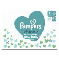 Pampers Harmonie Baby veľ. 1, 180 ks, 2kg-5kg - mesačné balenie