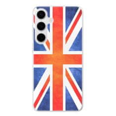 iSaprio Silikónové puzdro - UK Flag pre Samsung Galaxy S24+