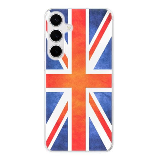 iSaprio Silikónové puzdro - UK Flag pre Samsung Galaxy S24+