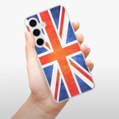 iSaprio Silikónové puzdro - UK Flag pre Samsung Galaxy S24