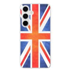 iSaprio Silikónové puzdro - UK Flag pre Samsung Galaxy S24