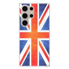 iSaprio Silikónové puzdro - UK Flag pre Samsung Galaxy S24 Ultra