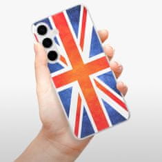 iSaprio Silikónové puzdro - UK Flag pre Samsung Galaxy S24+