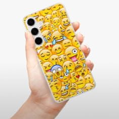 iSaprio Silikónové puzdro - Emoji pre Samsung Galaxy S24+