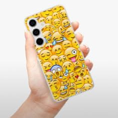 iSaprio Silikónové puzdro - Emoji pre Samsung Galaxy S24