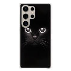 iSaprio Silikónové puzdro - Black Cat pre Samsung Galaxy S24 Ultra