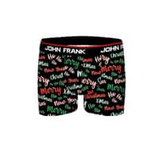 John Frank Pánske boxerky John Frank JFBD15-CH-HO HO HO vp18704 M