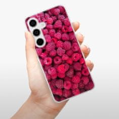 iSaprio Silikónové puzdro - Raspberry pre Samsung Galaxy S24