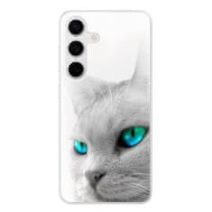 iSaprio Silikónové puzdro - Cats Eyes pre Samsung Galaxy S24