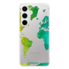 iSaprio Silikónové puzdro - Cold Map pre Samsung Galaxy S24